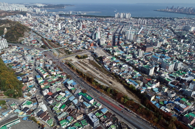 [포항=뉴시스] 강진구 기자 = 사진은 옛 포항역 지구.(사진=포항시 제공) 2021.02.13.photo@newsis.com *재판매 및 DB 금지