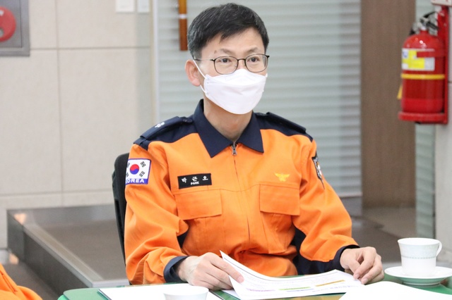 [제주=뉴시스]박근오 신임 제주소방안전본부장. (사진=제주소방안전본부 제공) *재판매 및 DB 금지