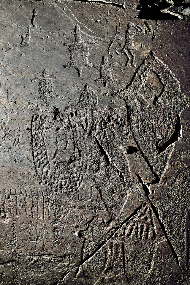 [서울=뉴시스]대곡리 암각화 세부(사진=울산암각화박물관 제공)2021.02.16 photo@newsis.com *재판매 및 DB 금지