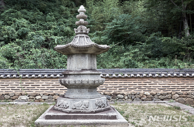 [곡성=뉴시스]=전남 곡성군은 지역의 대표 보물인 태안사 적인선사탑을 국보로 승격하기 위해 보존관리계획을 수립하고 가치 조사에 나선다고 17일 밝혔다. (사진=곡성군청 제공). photo@newsis.com *재판매 및 DB 금지