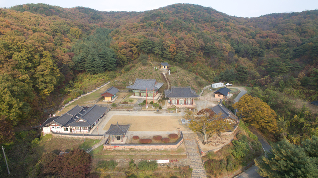 [서울=뉴시스] 세종 비암사 극락보전. 2021.02.23. (사진 = 문화재청 제공) photo@newsis.com