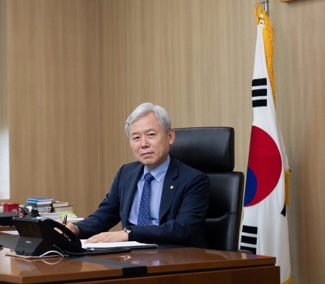 [안동=뉴시스] 김상동 경북도립대 신임 총장. (사진=경북도 제공) 2021.02.23 *재판매 및 DB 금지