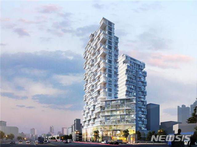 [서울=뉴시스] 영등포구 당산동6가 주상복합건축물 투시도. (사진=서울시 제공) 2021.02.25. photo@newsis.com 