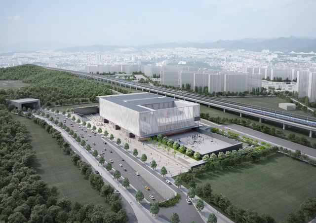 [홍성=뉴시스]충남국제전시컨벤션센터 건립 공사 설계 공모 심사 최우수작(토문건축사사무소) *재판매 및 DB 금지