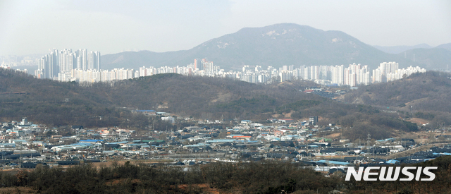 시흥시 과림동 일대.