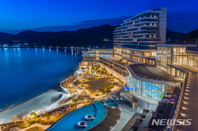 [서울=뉴시스]한화호텔앤드리조트 거제 벨버디어