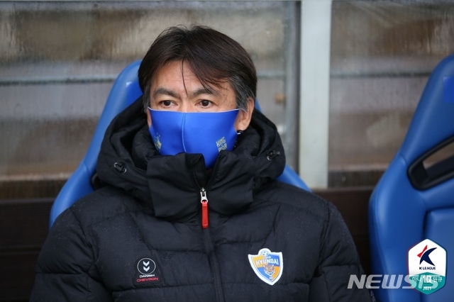[서울=뉴시스] 홍명보 울산 현대 감독. (사진=프로축구연맹 제공)