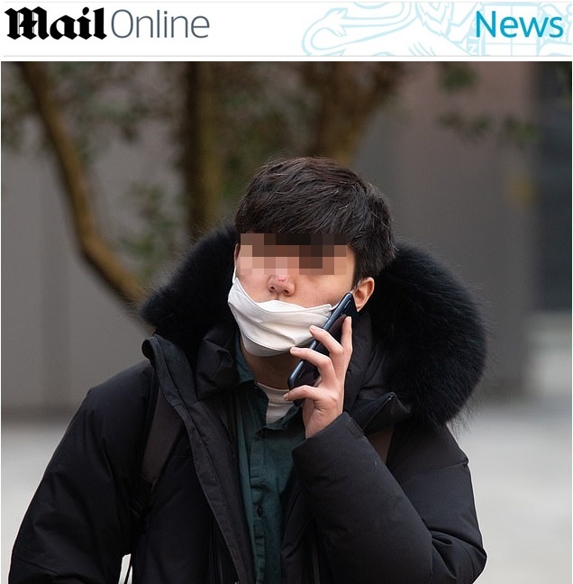 [서울=뉴시스] 영국 데일리메일은 1일(현지시간) 맨체스터대에 재학 중인 한국인 유학생 김모씨(21·사진)가 20명 이상의 여성을 불법 촬영한 혐의로 유죄를 선고받았다고 보도했다. (사진=데일리메일 캡처) 2021.03.02