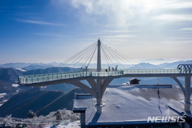 발왕산 氣 스카이워크 (사진=용평리조트 제공)  *재판매 및 DB 금지