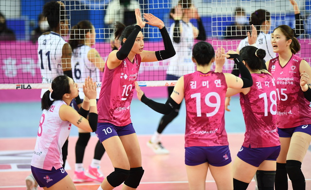 여자프로배구 흥국생명. (사진=KOVO 제공) *재판매 및 DB 금지