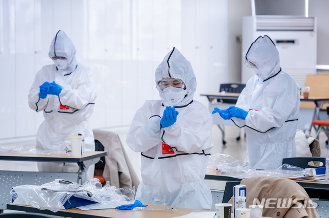 [대전=뉴시스] 대전시 코로나19 긴급돌봄지원단 직무교육