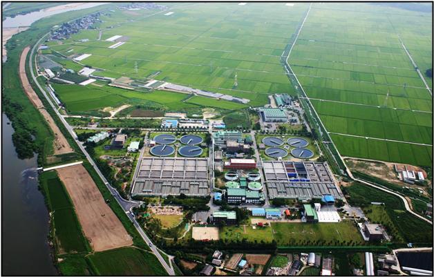 [청주=뉴시스] 충북 청주시 하수처리장 전경. photo@newsis.com *재판매 및 DB 금지