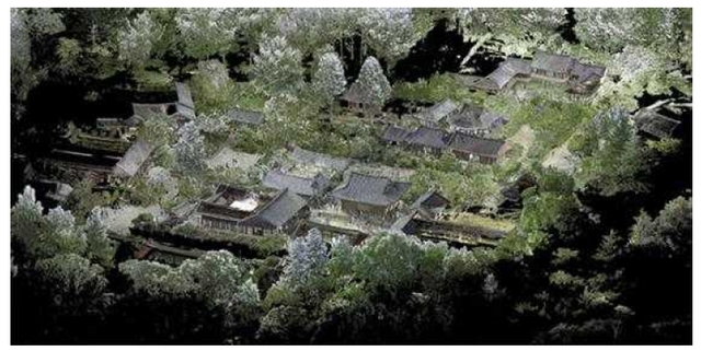 [서울=뉴시스]세계유산 순천 선암사. 멸실·훼손에 대비해 3차원 지상 라이다로 200억 개 위 데이터를 취득해 3㎜ 이하 점밀도의 디지털 원형기록으로 구축했다.(사진=문화재청 제공)2021.03.11 photo@newsis.com *재판매 및 DB 금지