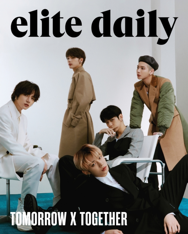 [서울=뉴시스] 투모로우바이투게더_Elite Daily 커버. 2021.03.12. (사진 = Elite Daily 제공) photo@newsis.com