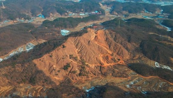 [청주=뉴시스]청주 오창 다목적 방사광가속기 부지. (사진=충북도 제공) photo@newsis.com *재판매 및 DB 금지