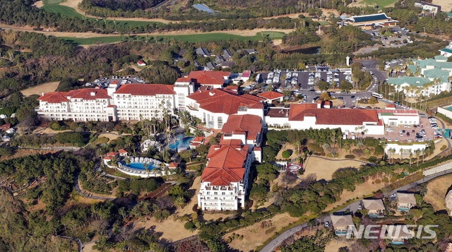 [제주=뉴시스] 제주 신라호텔 전경. (뉴시스DB)