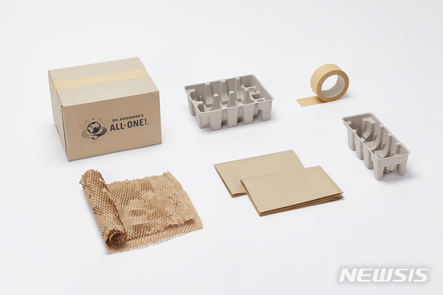[서울=뉴시스]닥터 브로너스 친환경 배송 패키지