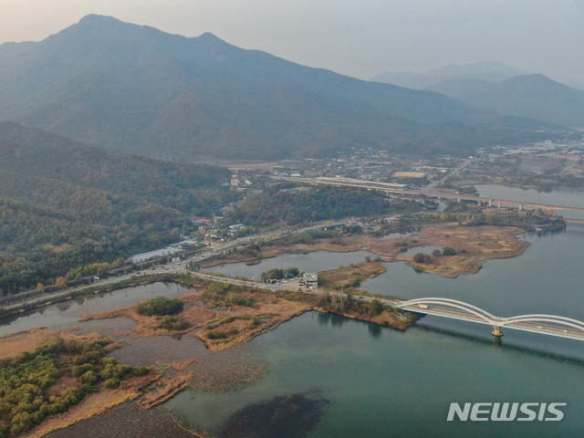 남양주시 조안면 일대 