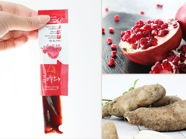 안동마를 활용한 제품 '석류얌콜라겐' (사진=안동시 제공) *재판매 및 DB 금지