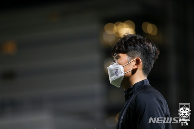 [서울=뉴시스] 축구대표팀 공격수 나상호. (사진=대한축구협회 제공)