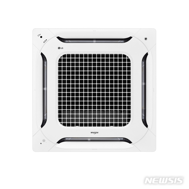 [서울=뉴시스] LG 휘센 듀얼베인 시스템 에어컨 제품사진 (제공=LG전자)