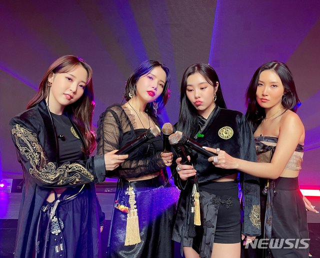 [서울=뉴시스]그룹 '마마무'. (사진=RBW 제공) 2021.03.30. photo@newsis.com