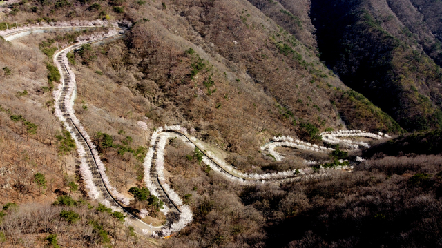 의령 자굴산순환도로 벚꽃길 *재판매 및 DB 금지