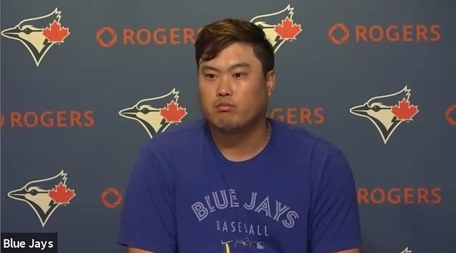 토론토 블루제이스 류현진. (사진=MLB프레스박스 캡처) *재판매 및 DB 금지