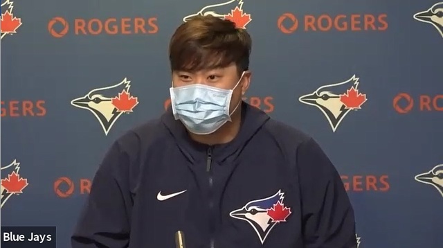 토론토 블루제이스 류현진. (사진=MLB프레스박스 캡처) *재판매 및 DB 금지