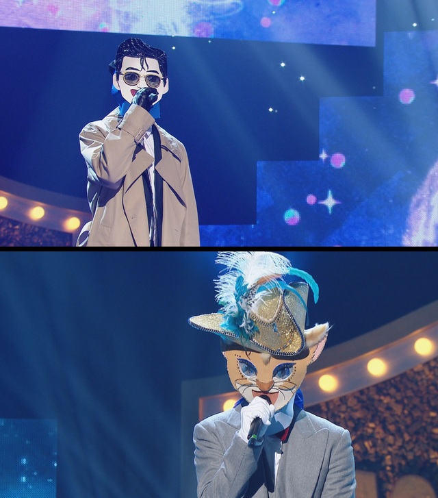 [서울=뉴시스]'복면가왕' 연출 김문기 PD가 뽑은 가장 기억에 남는 가왕인 '주윤발'(강승윤)과 '부뚜막고양이'(양요섭)(사진=MBC 제공)2021.04.02 photo@newsis.com *재판매 및 DB 금지