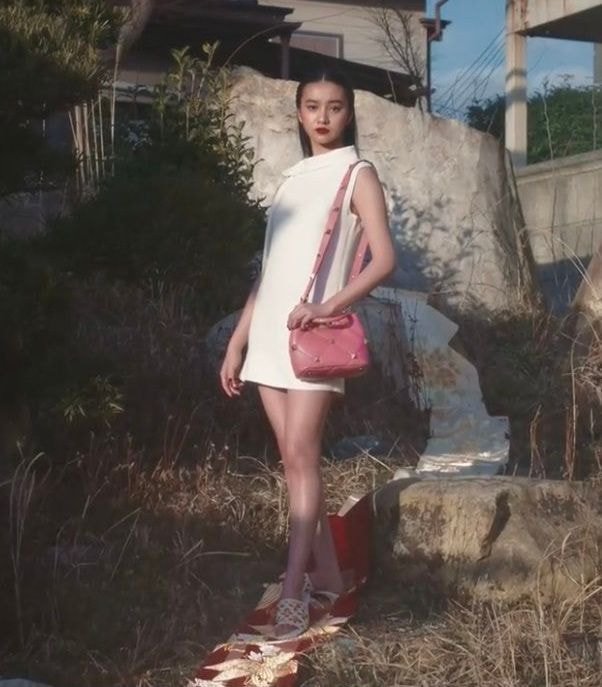 [서울=뉴시스]기무라 타쿠야의 딸인 모델 코우키(사진=발렌티노 화보 영상 캡처)2021.04.05 photo@newsis.com *재판매 및 DB 금지