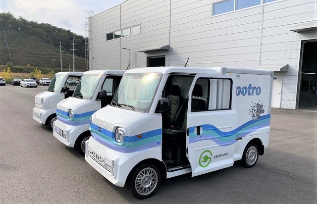 초소형 전기화물차 '포트로' (사진=횡성군 제공) *재판매 및 DB 금지