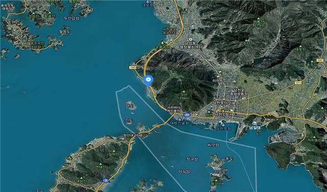 경남 사천시 실안동 925-2번지 일원 실안관광지 조성 위치도. *재판매 및 DB 금지