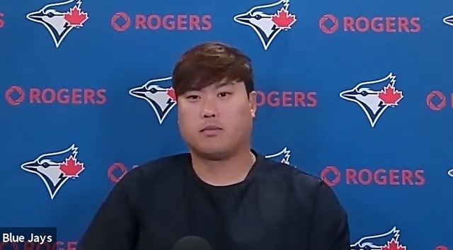 토론토 블루제이스 류현진. (사진=MLB프레스박스 캡처) *재판매 및 DB 금지