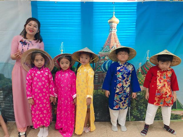 [안동=뉴시스] 지난해 유치원생을 대상으로 한 창의적 체험활동과 연계한 다문화 이해교육 장면. (사진=경북교육청 제공) 2021.04.12 *재판매 및 DB 금지