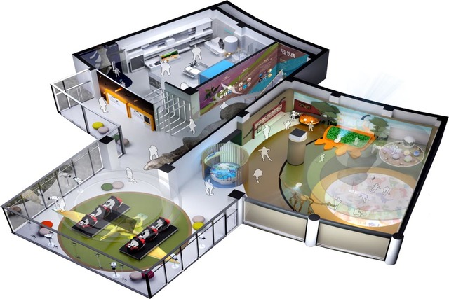[해남=뉴시스] 해남 '어린이 과학관' 내부 조감도. *재판매 및 DB 금지