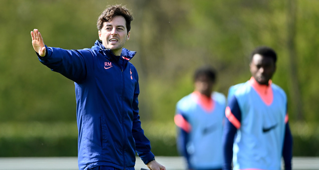 [서울=뉴시스] 토트넘 라이언 메이슨 감독대행. (캡처=토트넘 홈페이지)