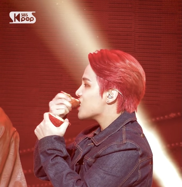 [서울=뉴시스] 에이티즈 종호. 2021.04.21. (사진 = 유튜브 캡처) photo@newsis.com