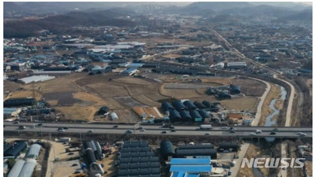 광명시 노온사동 일대 전경.