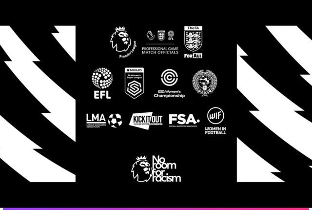 [서울=뉴시스] EPL 등 인종차별에 소셜미디어 보이콧. (캡처=EPL 홈페이지)