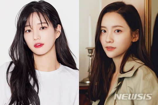 [서울=뉴시스]배우 이유비, 박지현. (사진=와이블룸, 나무엑터스 제공) 2021.04.27. photo@newsis.com