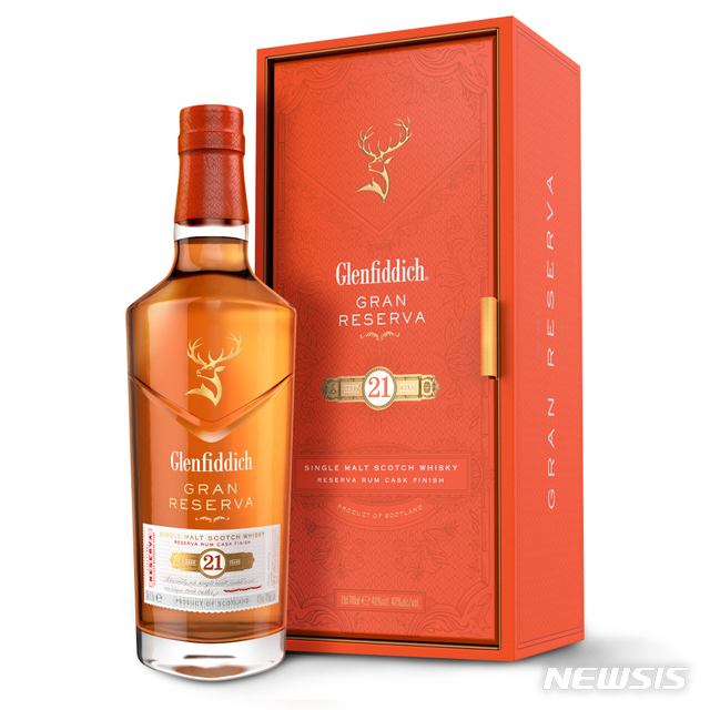 글렌피딕, '21년 그랑 레제르바' 리뉴얼 출시 
