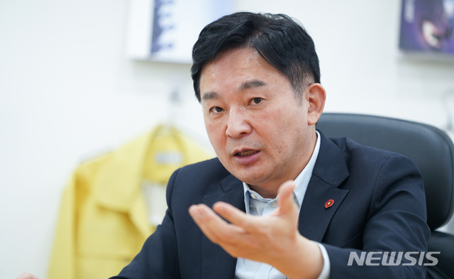 [제주=뉴시스] 원희룡 제주지사.