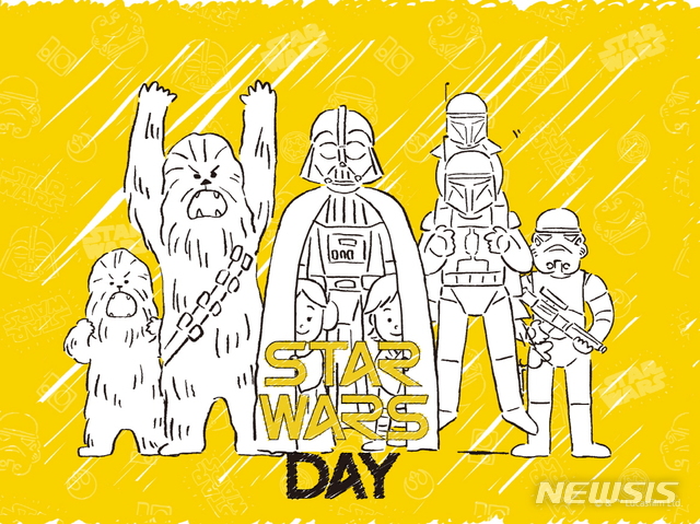 [서울=뉴시스]'스타워즈 데이 2021' 캠페인. (사진 = 디즈니코리아 제공) 2021.04.29.photo@newsis.com