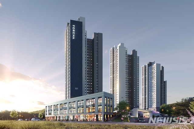 [서울=뉴시스] 한화 포레나 안산고잔. (사진=한화건설 제공)
