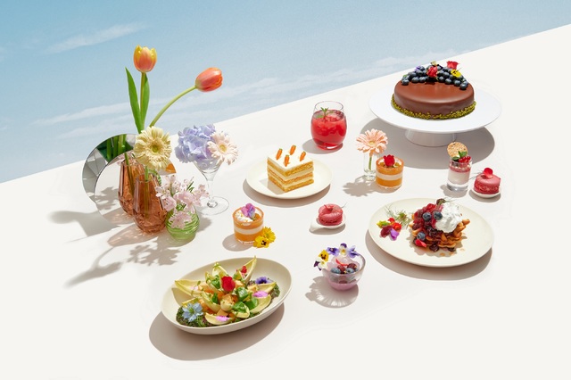 [서울=뉴시스]롯데호텔 월드 '라운지 앤 브라세리'의 ‘인 어 뷰티 월드'