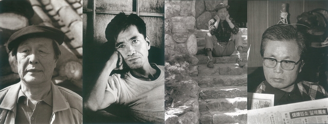 [서울=뉴시스]대산문화재단과 한국작가회의는 '시민의 탄생, 사랑의 언어'를 대주제로 '2021년 탄생 100주년 문학인 기념문학제'를 개최한다. 올해 대상 작가중 김광식(왼쪽부터), 김수영, 김종삼, 류주현 (사진 = 대산문화재단) 2021.5.3. photo@newsis.com