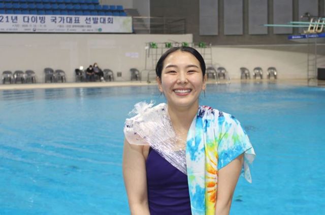 [서울=뉴시스] 한국 다이빙 대표팀의 김수지. (사진 = 대한수영연맹 제공) *재판매 및 DB 금지