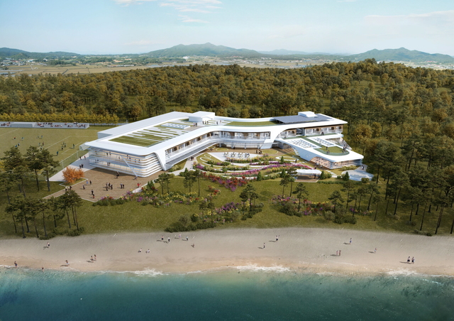 태안 해양치유센터 조감도 *재판매 및 DB 금지