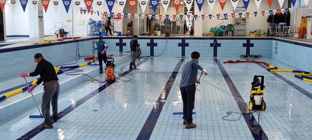 [진안=뉴시스] 한훈 기자 = 전북 진안군은 코로나19 여파 등으로 지난해 11월부터 문을 닫았던 군민체육센터 내 실내수영장을 오는 10일부터 재개장한다고 7일 밝혔다.(사진=진안군 제공).2021.05.07. photo@newsis.com *재판매 및 DB 금지